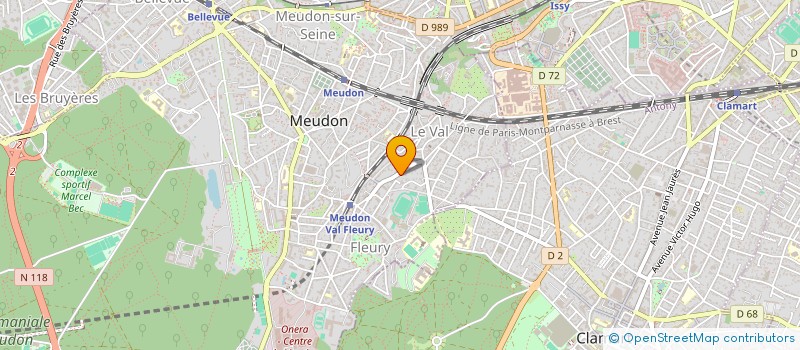 localisation de l'entreprise MADAME ANNABEL BENILAN à MEUDON