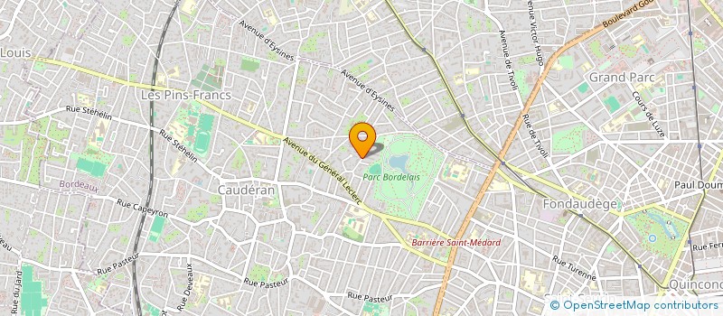 localisation de l'entreprise MADAME ANNABEL BLUSSEAU à BORDEAUX