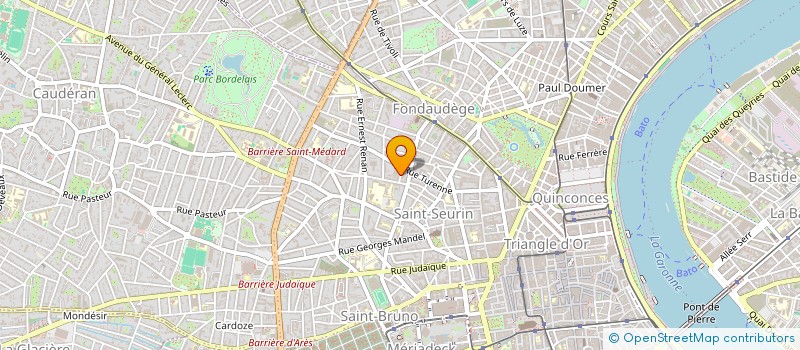 localisation de l'entreprise MADAME ANNABEL CUVELIER  BORDEAUX