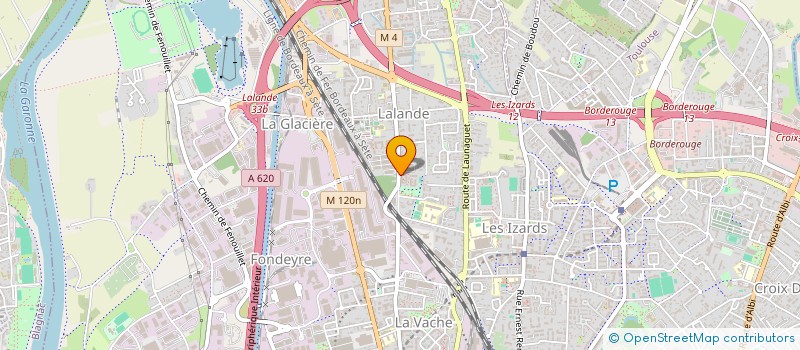localisation de l'entreprise MADAME ANNABEL DUDON à TOULOUSE