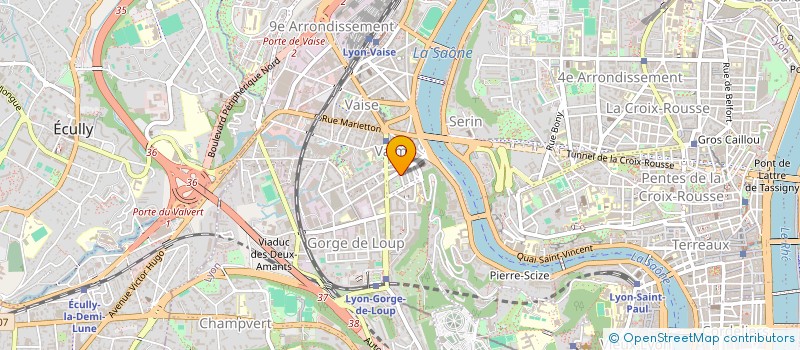 localisation de l'entreprise MADAME ANNABEL GANGNERAU  LYON