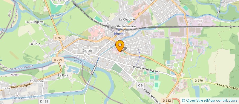 localisation de l'entreprise MADAME ANNABEL GUYON  DIGOIN