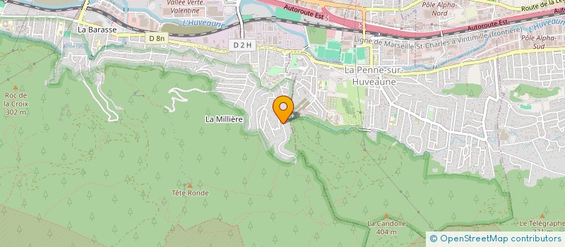 localisation de l'entreprise MADAME ANNABEL MARTIN  MARSEILLE