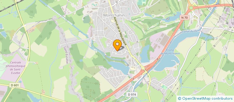 localisation de l'entreprise MADAME ANNABEL ROBINSON  ECUISSES