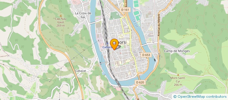 localisation de l'entreprise MADAME ANNABEL ROUILLER  CAHORS