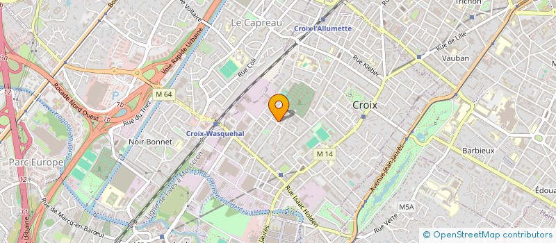 localisation de l'entreprise MADAME ANNABELE LAURENT  CROIX