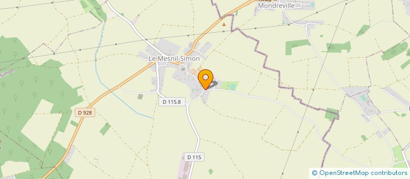localisation de l'entreprise MADAME ANNABELLA BITA à LE MESNIL-SIMON