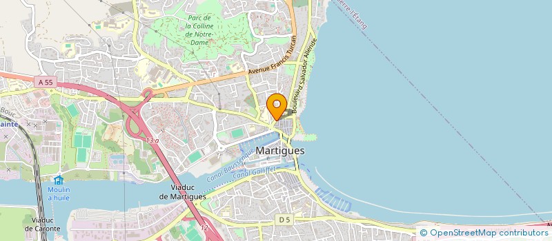 localisation de l'entreprise MADAME ANNABELLA CANNEDDU  MARTIGUES