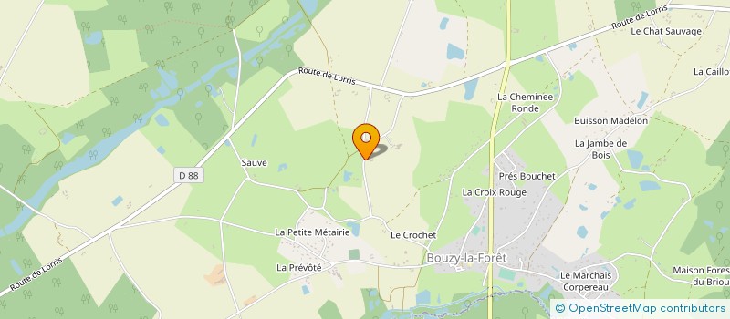 localisation de l'entreprise MADAME ANNABELLA PECHER  BOUZY-LA-FORET