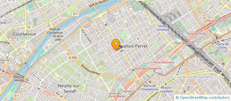 localisation de l'entreprise MADAME ANNABELLA TIBOUL à LEVALLOIS-PERRET