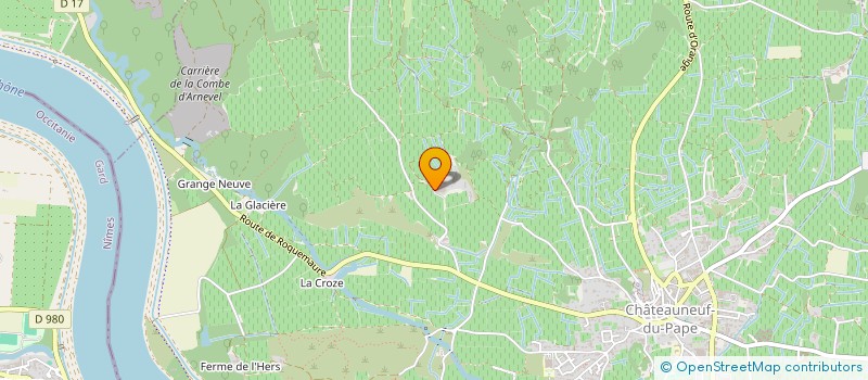 localisation de l'entreprise MADAME ANNABELLE ALLISON  CHATEAUNEUF-DE-GADAGNE