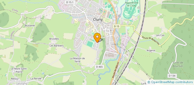 localisation de l'entreprise MADAME ANNABELLE ALMAKIEWICZ à CLUNY