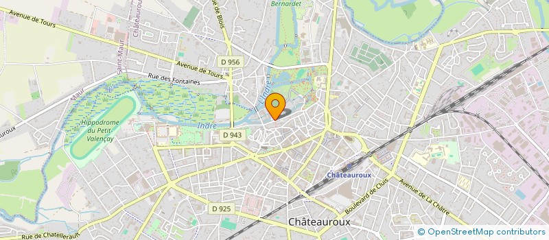 localisation de l'entreprise MADAME ANNABELLE ARNAULT à CHATEAUROUX