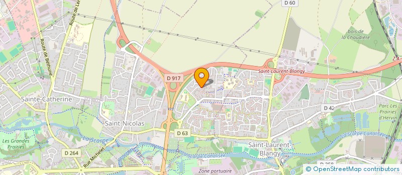 localisation de l'entreprise MADAME ANNABELLE BALAVOINE à ARRAS
