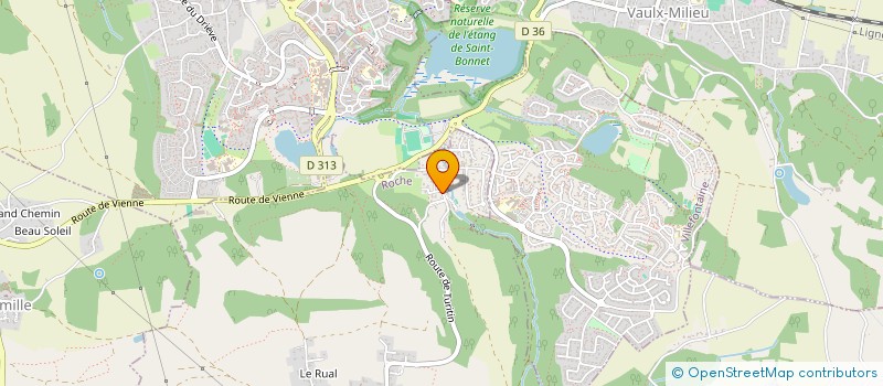 localisation de l'entreprise MADAME ANNABELLE BERTRAND  ROCHE