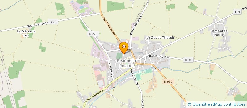 localisation de l'entreprise MADAME ANNABELLE BOBET à BEAUNE-LA-ROLANDE
