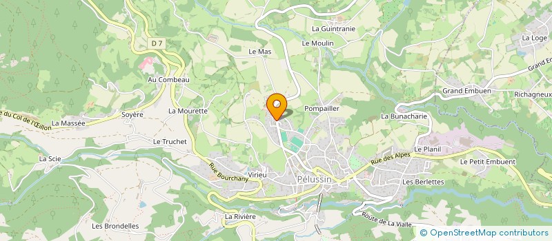 localisation de l'entreprise MADAME ANNABELLE BOUCHER  PELUSSIN