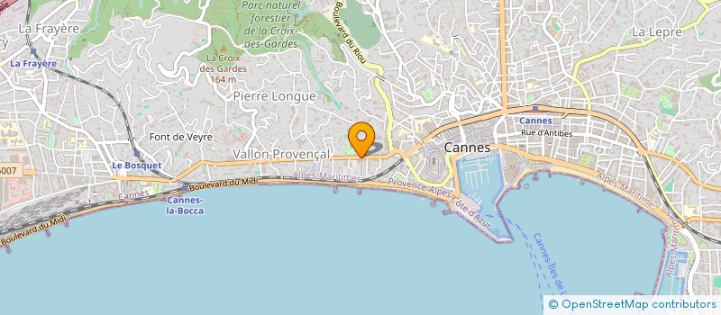 localisation de l'entreprise MADAME ANNABELLE CHAPEAU à CANNES