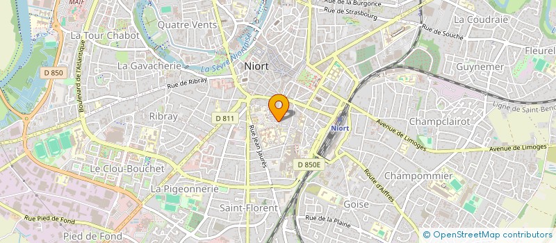 localisation de l'entreprise MADAME ANNABELLE CHARTIER à NIORT