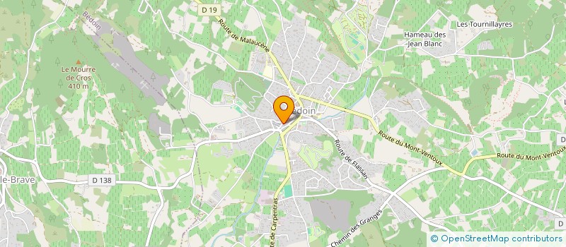 localisation de l'entreprise MADAME ANNABELLE CHENNAF  BEDOIN