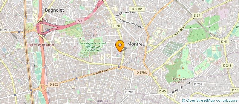 localisation de l'entreprise MADAME ANNABELLE COHEN à MONTREUIL