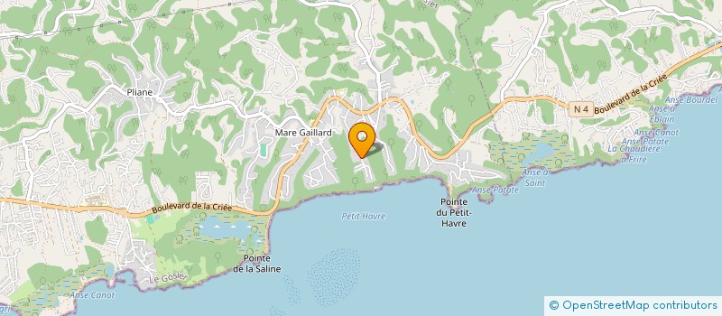 localisation de l'entreprise MADAME ANNABELLE COZZI  LE GOSIER