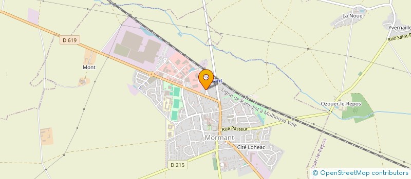 localisation de l'entreprise MADAME ANNABELLE DELATOUR  MORMANT