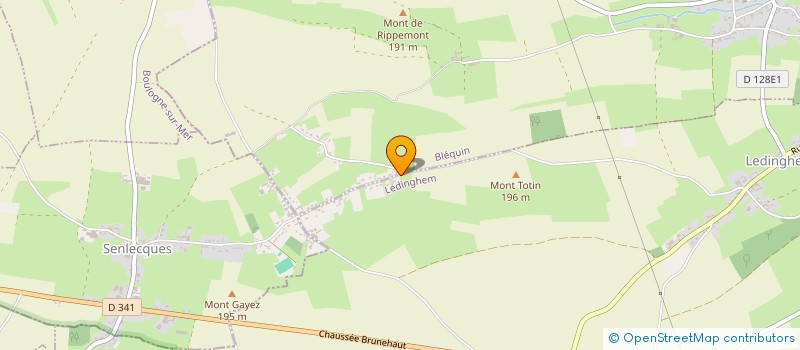 localisation de l'entreprise MADAME ANNABELLE DEVILLIER  BLEQUIN