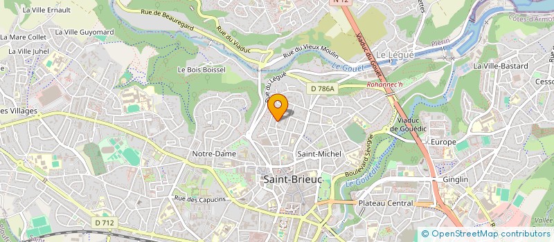 localisation de l'entreprise MADAME ANNABELLE DORLEANS à SAINT-BRIEUC