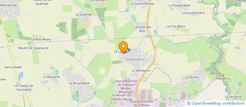 localisation de l'entreprise MADAME ANNABELLE DUBOIS  MESANGER