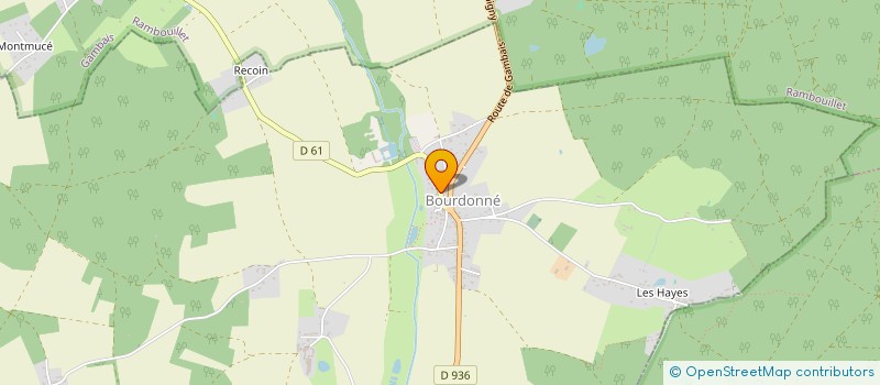 localisation de l'entreprise MADAME ANNABELLE DUVAL  BOURDONNE