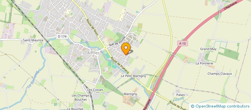 localisation de l'entreprise MADAME ANNABELLE ENGER  AIFFRES