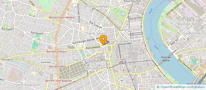 localisation de l'entreprise MADAME ANNABELLE EUDELINE  BORDEAUX