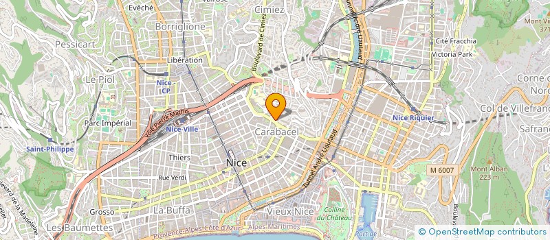 localisation de l'entreprise MADAME ANNABELLE FABRE  NICE