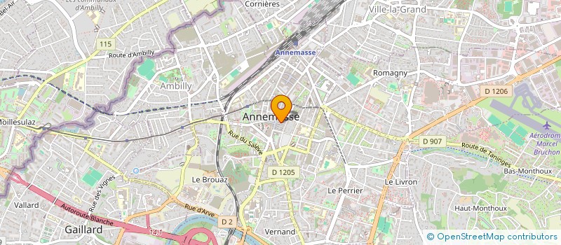 localisation de l'entreprise MADAME ANNABELLE FIN à ANNEMASSE