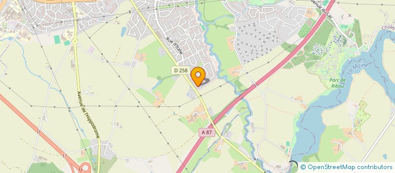 localisation de l'entreprise MADAME ANNABELLE FRANCOIS à CHOLET