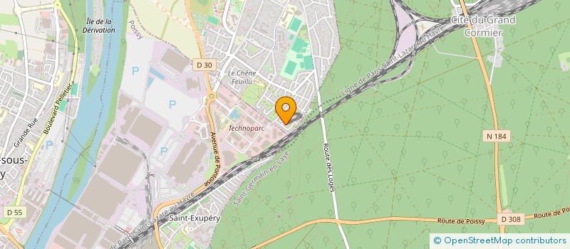 localisation de l'entreprise MADAME ANNABELLE GAILLET  ACHERES