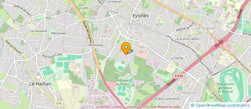 localisation de l'entreprise MADAME ANNABELLE HEREDIA  EYSINES