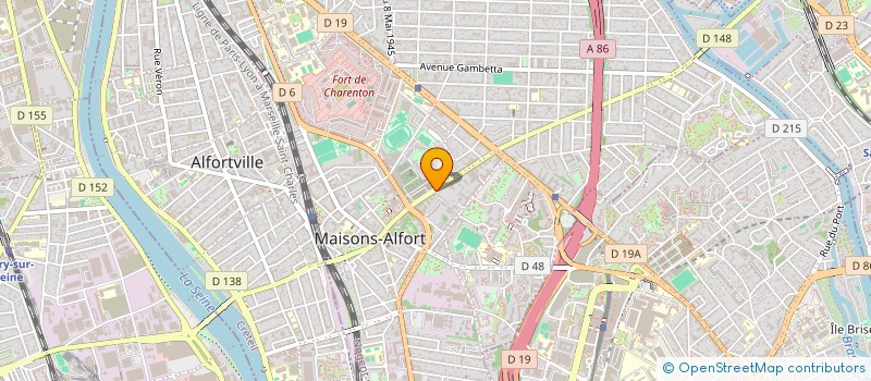 localisation de l'entreprise MADAME ANNABELLE HETTMANN  MAISONS-ALFORT