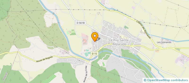 localisation de l'entreprise MADAME ANNABELLE IBGHI  LE PUY-SAINTE-REPARADE