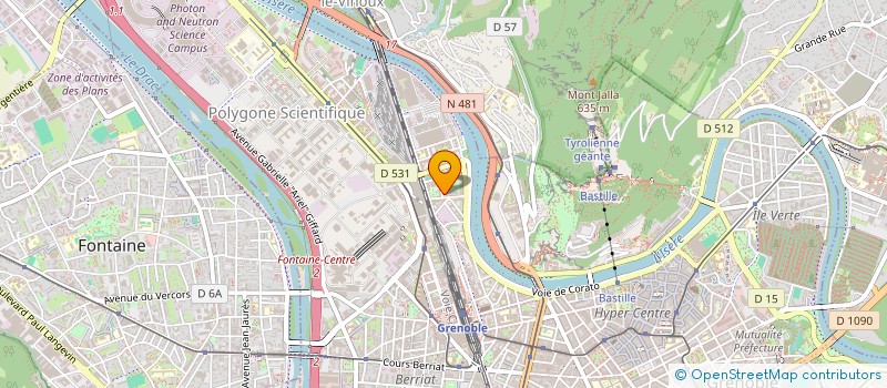 localisation de l'entreprise MADAME ANNABELLE JOUFFROY à GRENOBLE