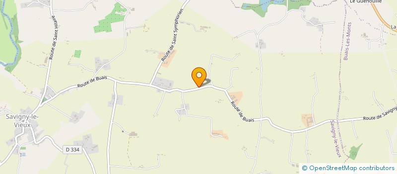 localisation de l'entreprise MADAME ANNABELLE JOURDOIS  SAVIGNY-LE-VIEUX