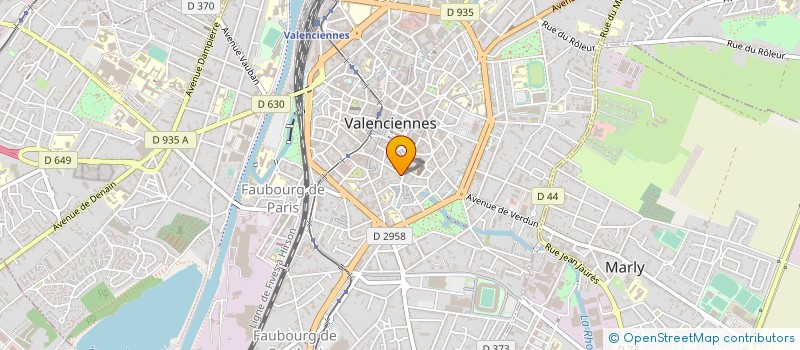 localisation de l'entreprise MADAME ANNABELLE JOUSSE  VALENCIENNES