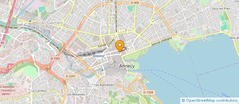 localisation de l'entreprise MADAME ANNABELLE KIRSCHBAUM à ANNECY