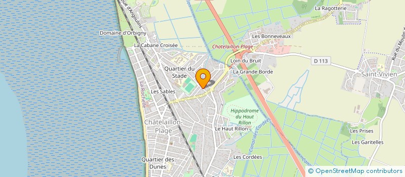 localisation de l'entreprise MADAME ANNABELLE KLEIN à CHATELAILLON-PLAGE