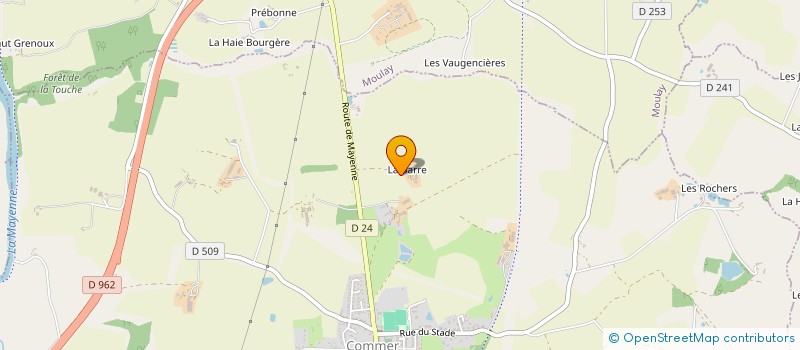 localisation de l'entreprise MADAME ANNABELLE LAUMONIER  COMMER