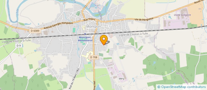 localisation de l'entreprise MADAME ANNABELLE LAVILLE  MONTPON-MENESTEROL