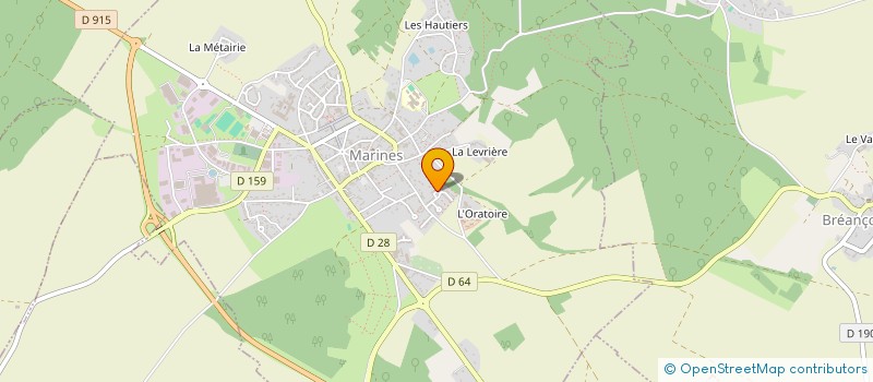 localisation de l'entreprise MADAME ANNABELLE LE PELTIER  MARINES