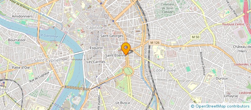 localisation de l'entreprise MADAME ANNABELLE LEBRUN à TOULOUSE