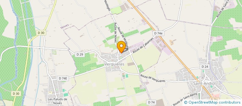 localisation de l'entreprise MADAME ANNABELLE LEMAIRE  SAINT-ANDIOL